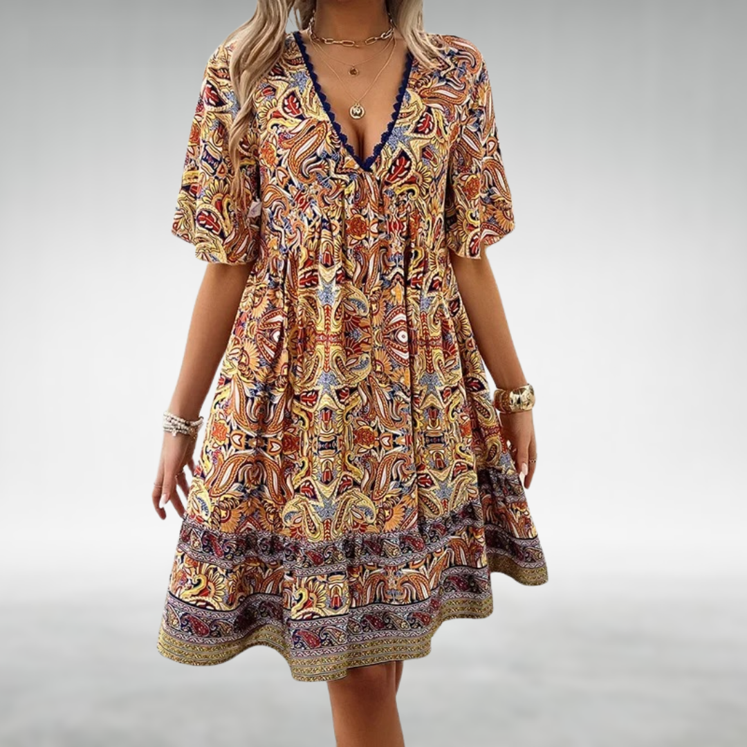Quinley - Boho Swing Dress