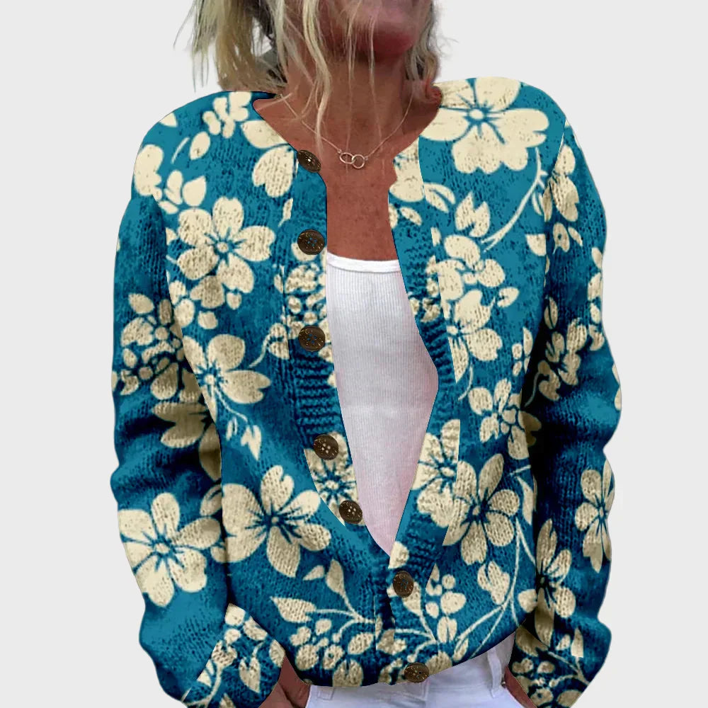 Karina | Elegant Knitted Vest with Pattern