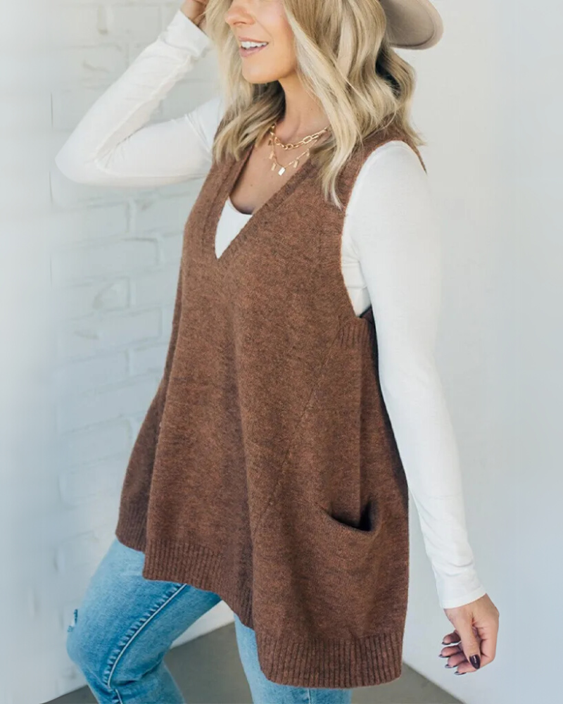 Amisa | Cozy Knit Vest