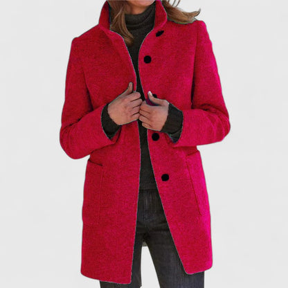 Elena – Classic wool blend coat