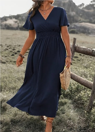 Nyxie - V-Neck Summer Dress
