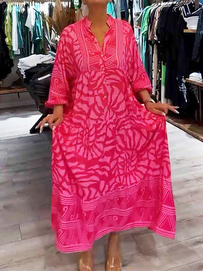 Carmilla - Vibrant Printed Dress