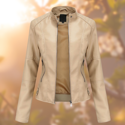 Giorgina™ - Stylish Leather Jacket for Women