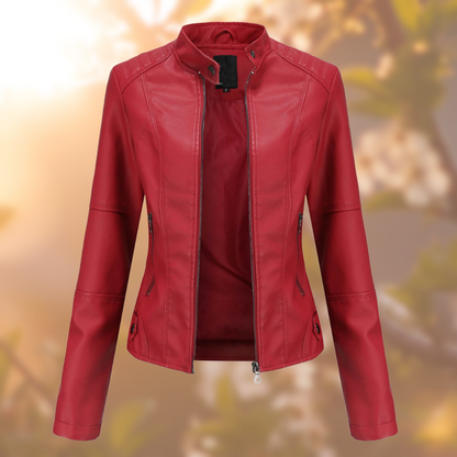 Giorgina™ - Stylish Leather Jacket for Women