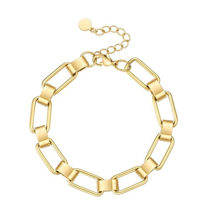Luxe Rectangular Chain Bracelet