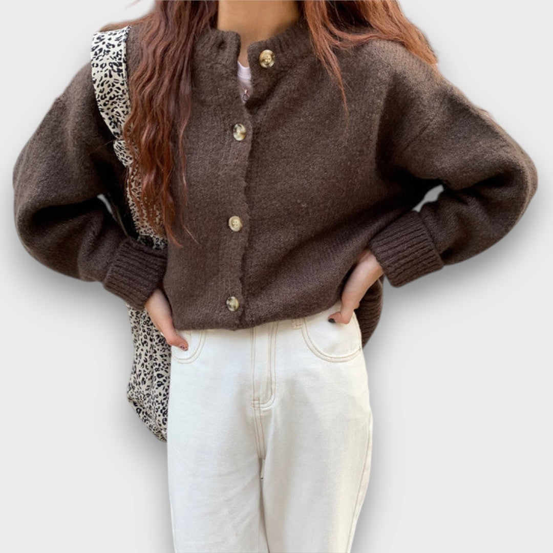 Celore – Warm Mocha Cardigan