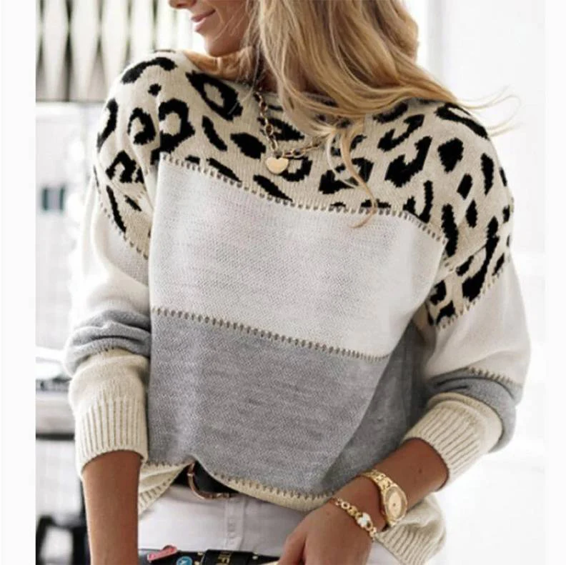 Gail | Stylish Panther Sweater