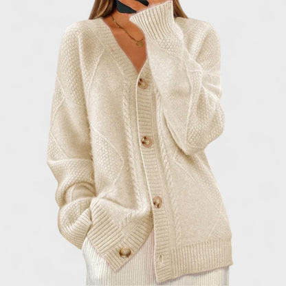 Éloise – Ribbed Knit Cardigan