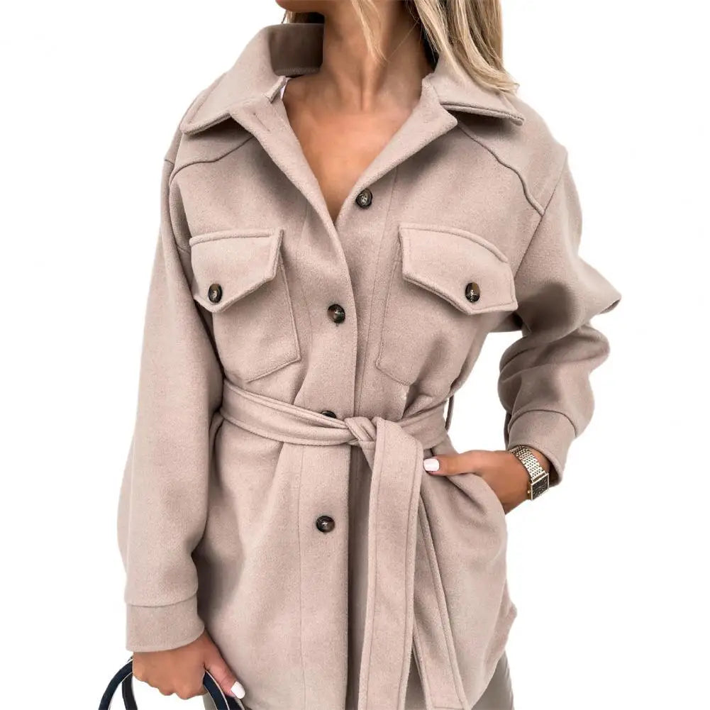 Sabrina | Elegant oversized long jacket for a sophisticated style