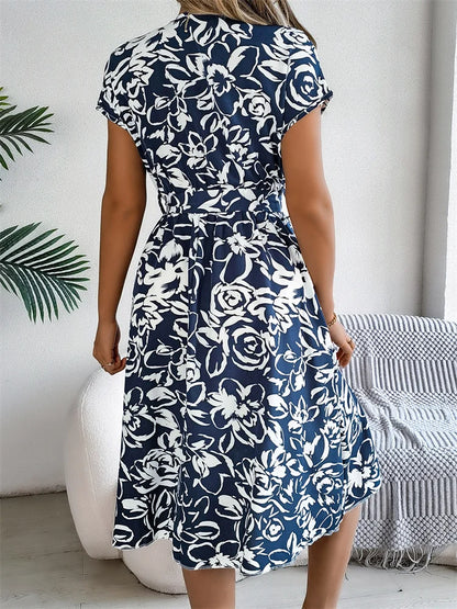 Junie - Floral Printed Dress