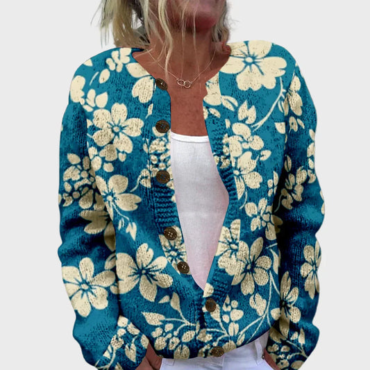 Karina | Elegant Knitted Vest with Pattern