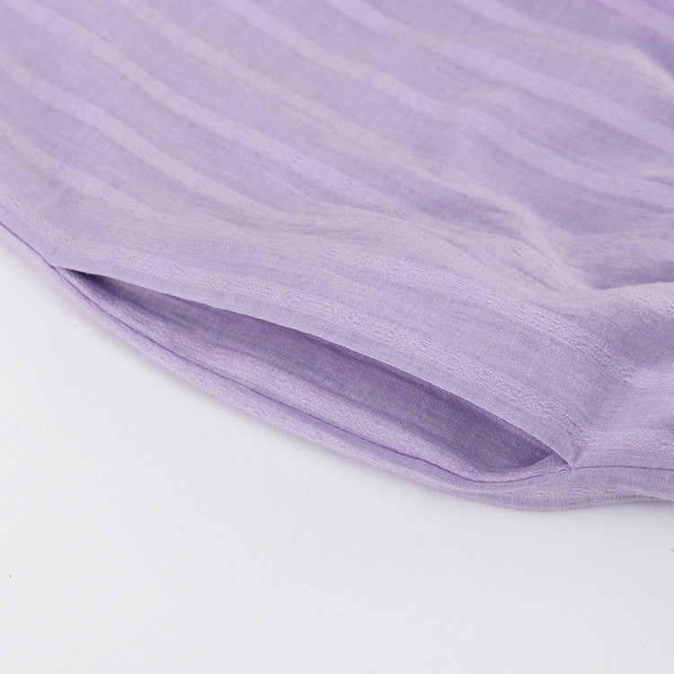 Yselia - Breezy Button-Up and Shorts Set