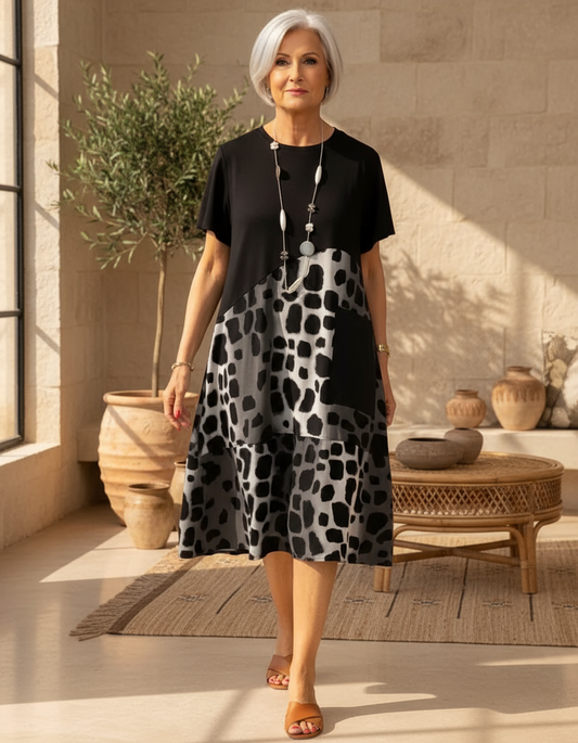 Sherlene - Leopard Print Dress