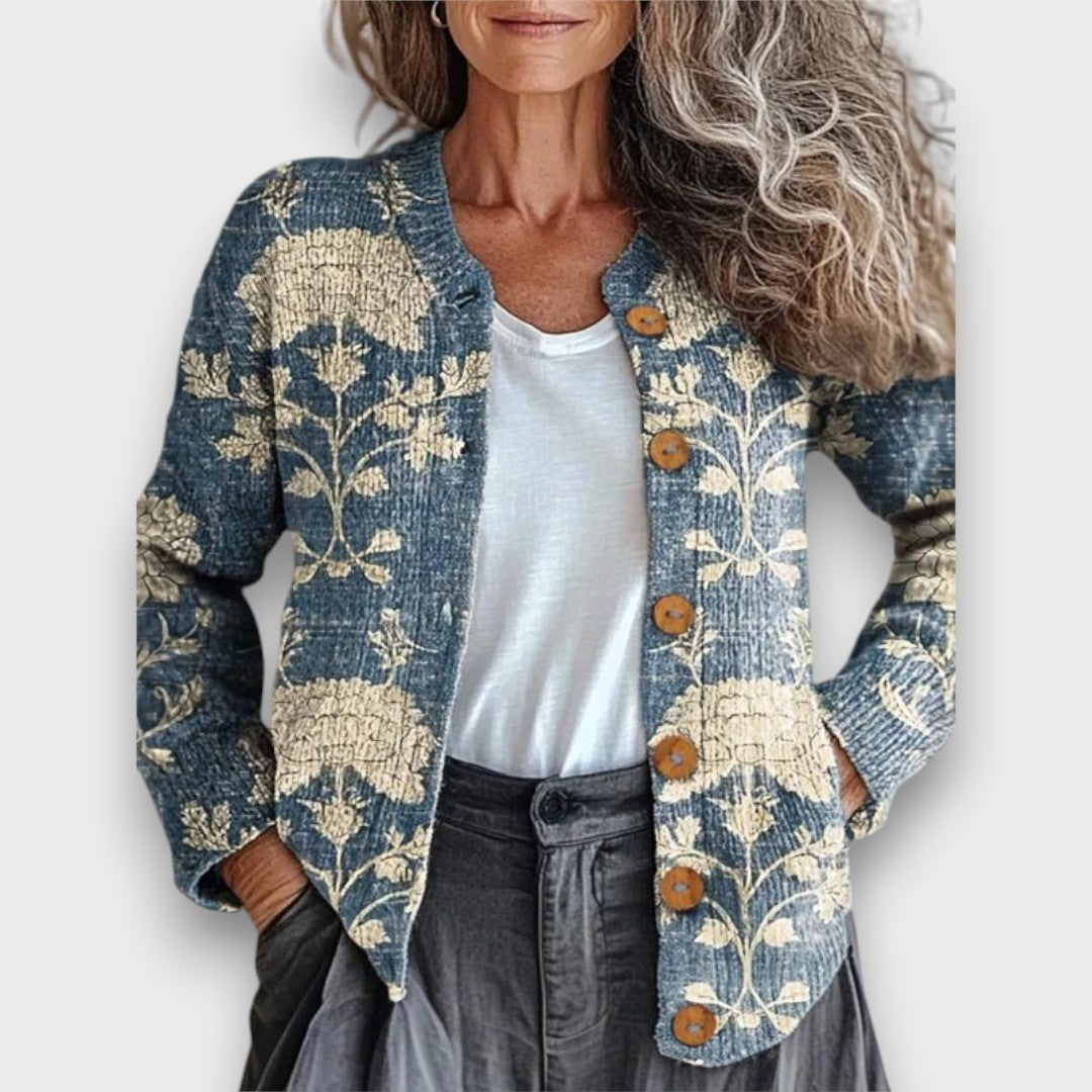 Enelle – Floral Cardigan