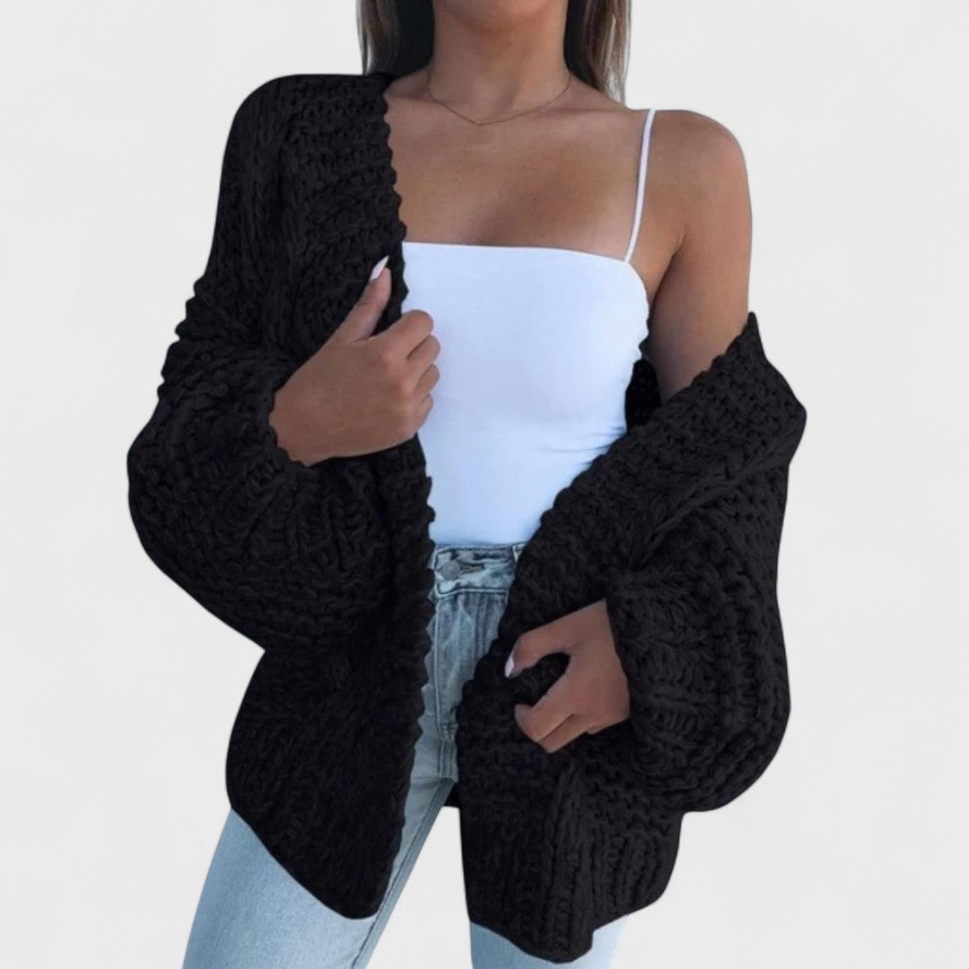 Eleanor – Relaxed Chunky Knit Cardigan